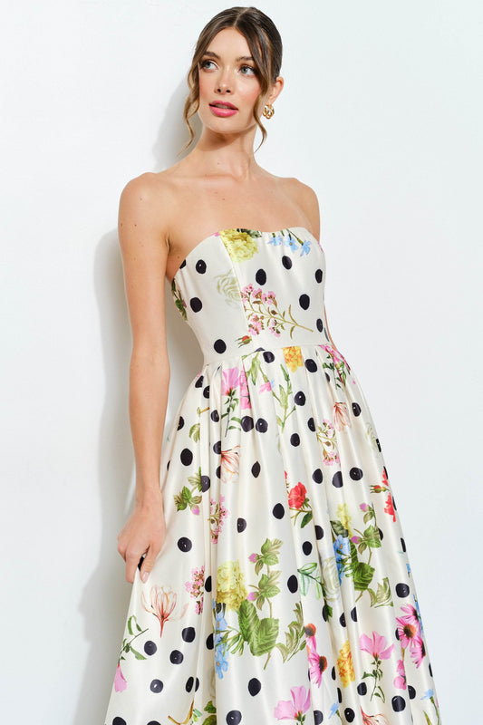 Polka dress - Akana Style