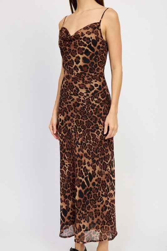 SPAGHETTI STRAP MAXI DRESS - Akana Style