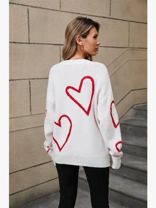 Heart sweater - Akana Style