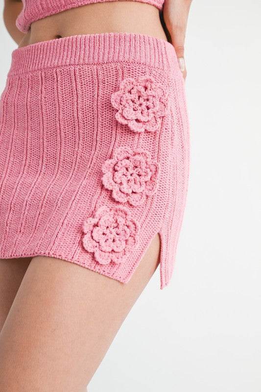 MINI CROCHET SKIRT - Akana Style