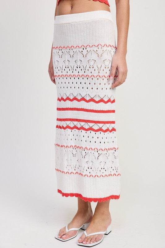 MAXI CROCHET SKIRT - Akana Style