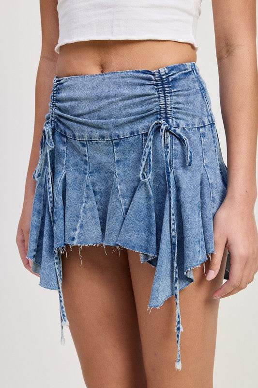 RUFFLE MINI SKIRT - Akana Style