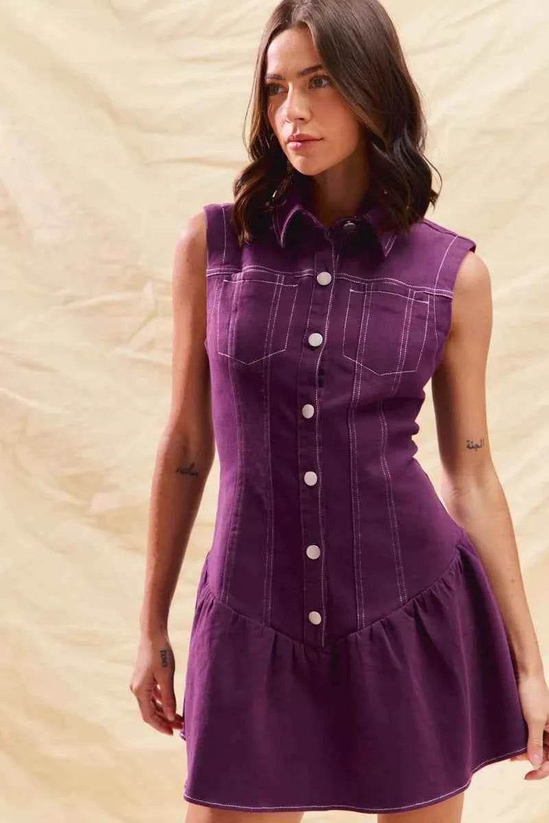 Gamelina Mini Dress - Akana Style