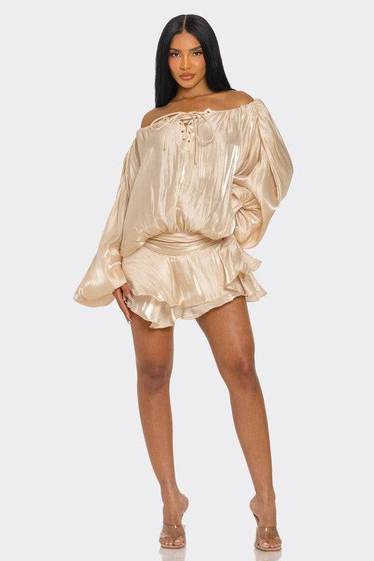 Champagne Dream Romper - Akana Style