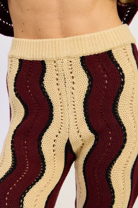 Multi Color Sweater Pants for Cozy and Stylish Comfort - Akana Style
