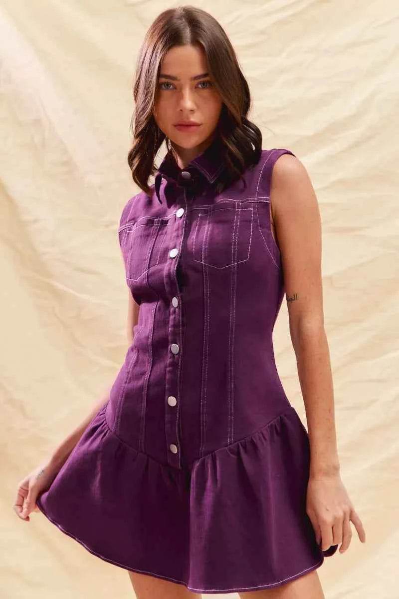 Gamelina Mini Dress - Akana Style