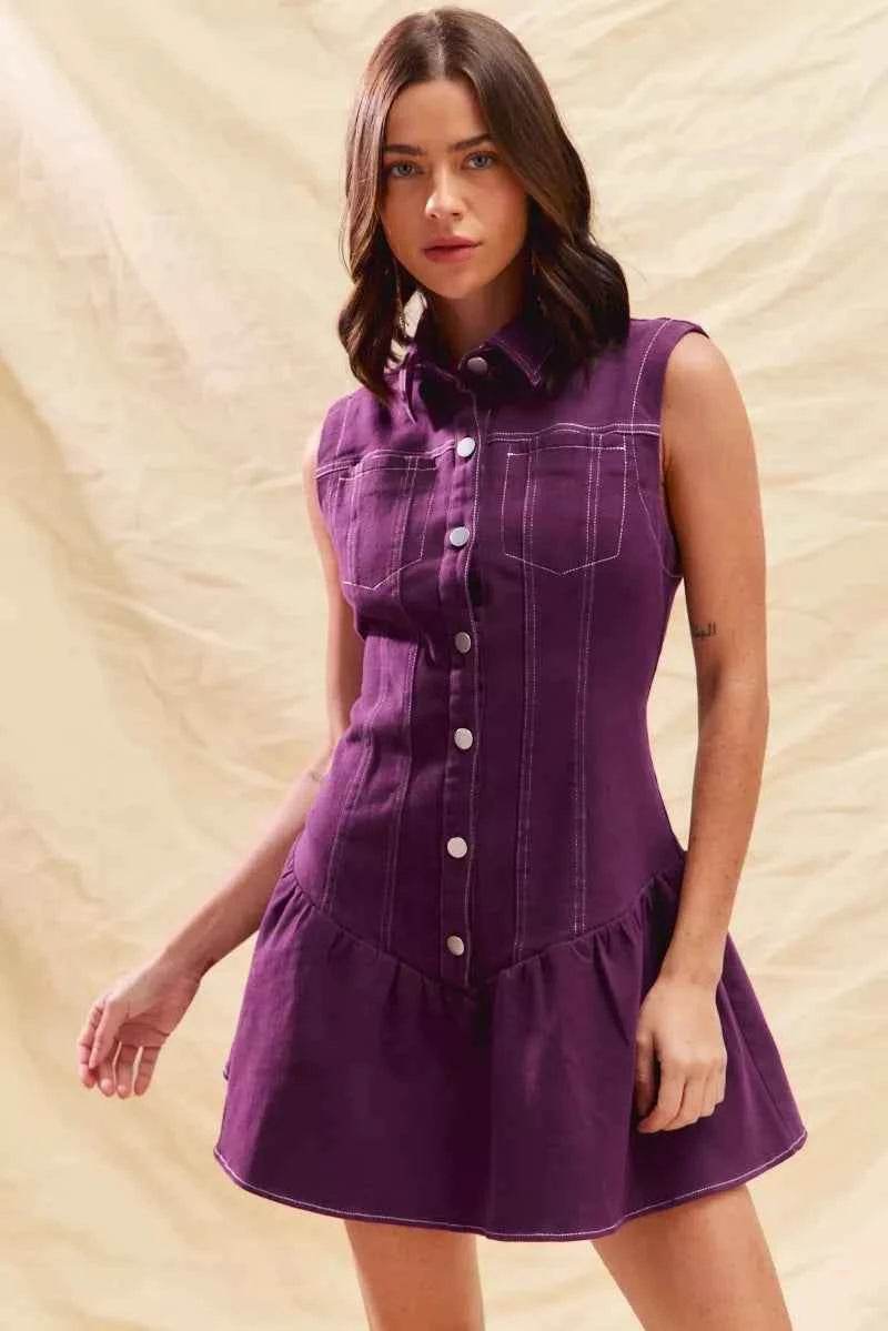 Gamelina Mini Dress - Akana Style