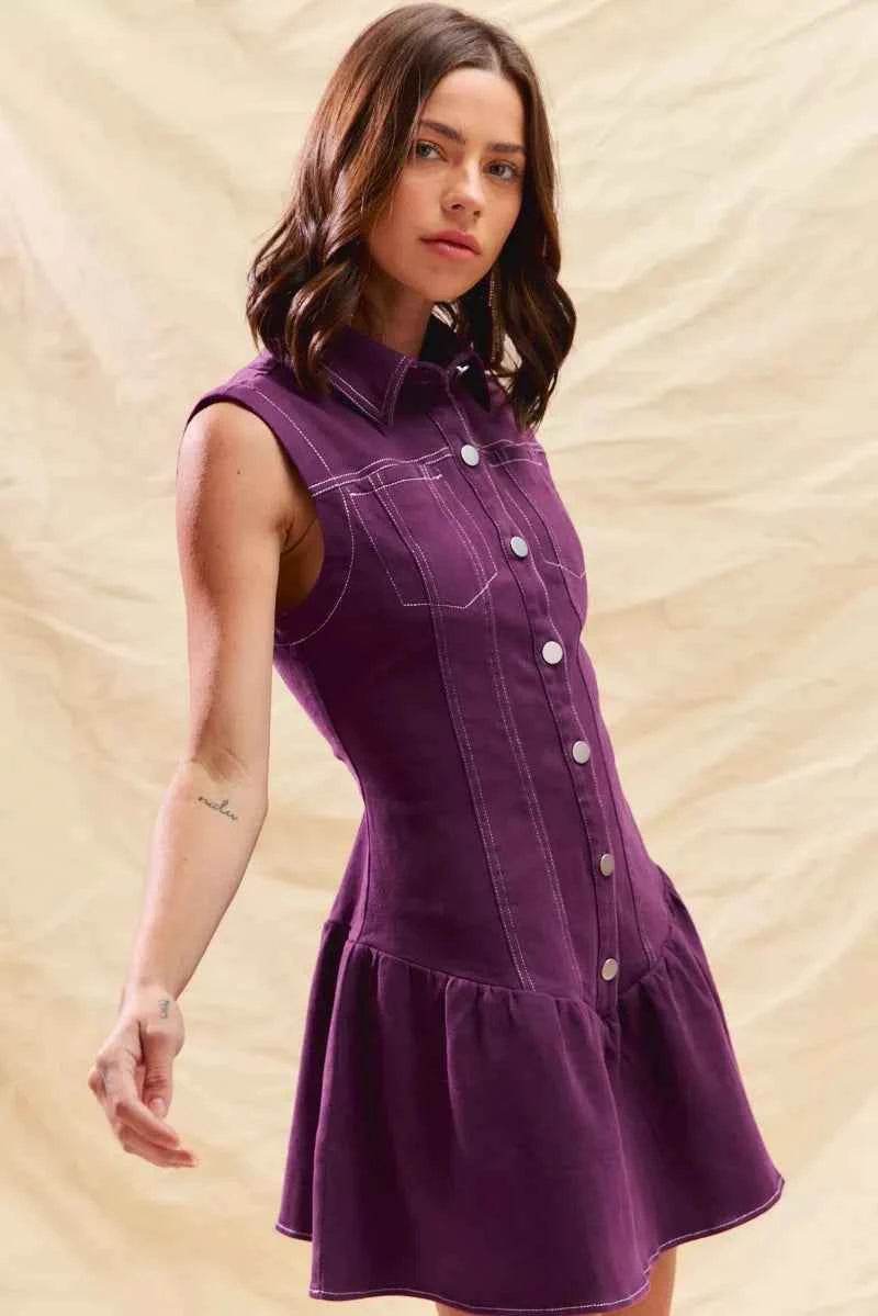 Gamelina Mini Dress - Akana Style