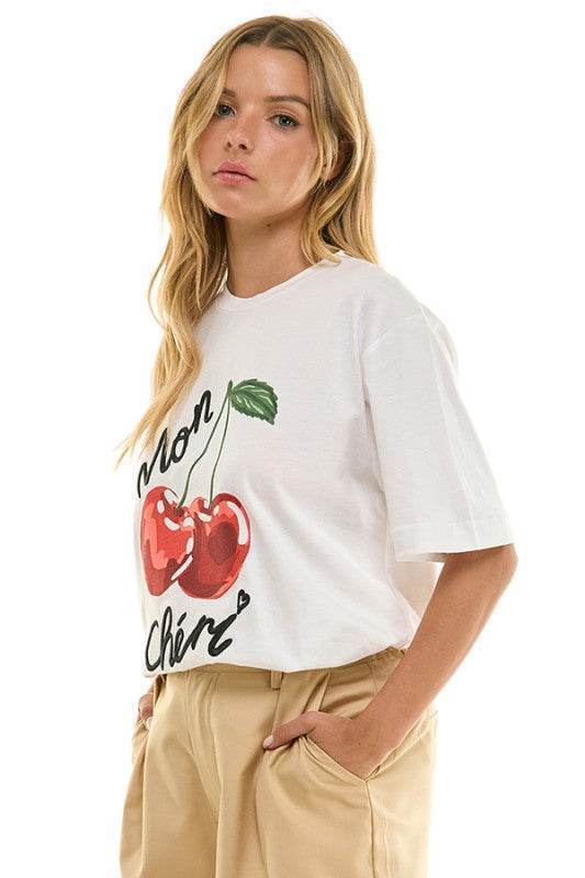 MON CHERI OVERSIZED TEE - Akana Style