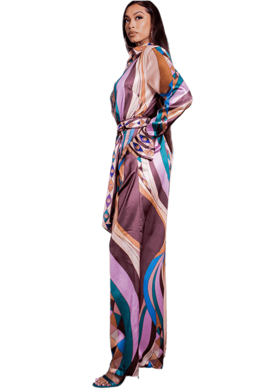 Blouse and Wide Pants Set for Stylish Comfort - Akana Style