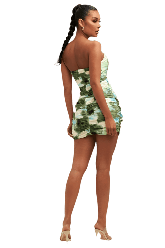 Tiedye Drape Dress for Effortless Summer Style