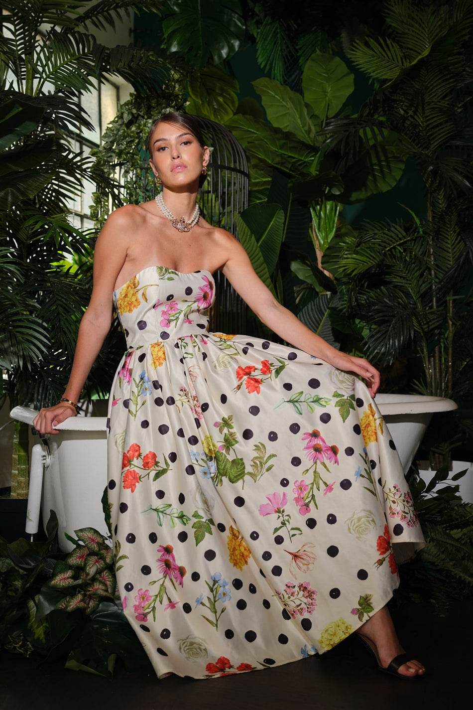 Polka dress - Akana Style