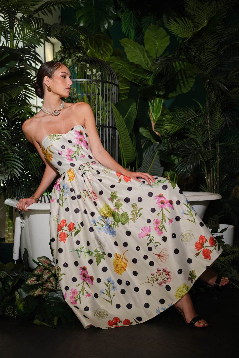 Polka dress - Akana Style
