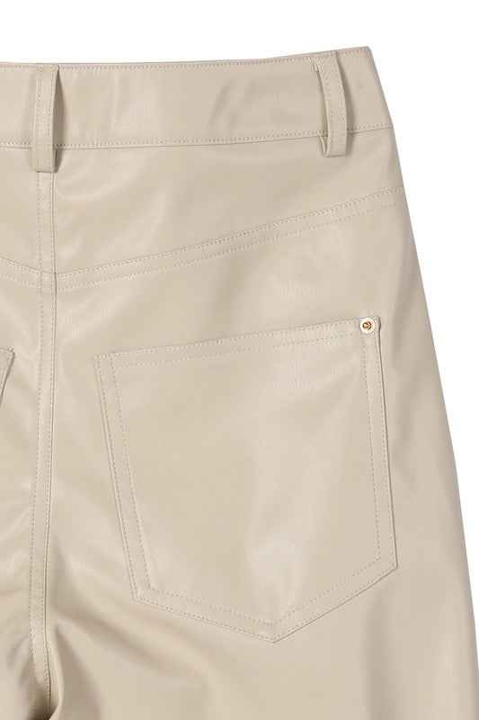Vegan leather pants - Akana