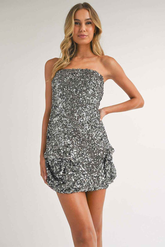 Julia sequin mini dress - Akana Style