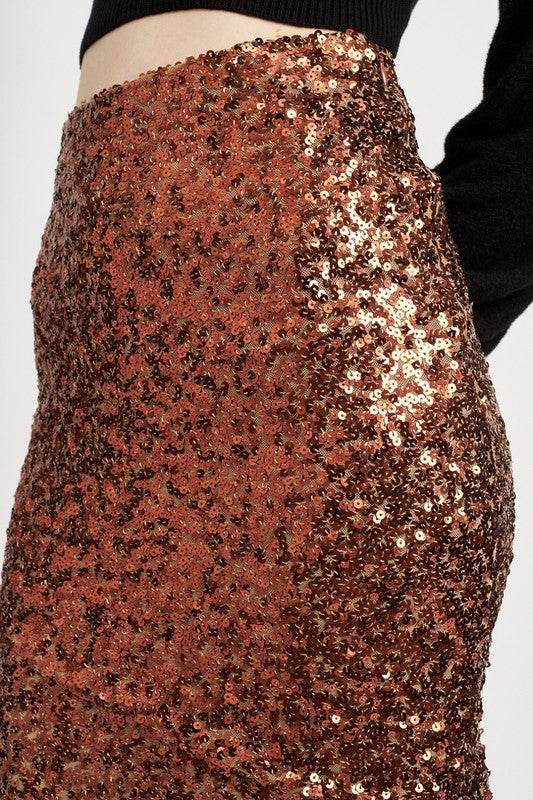 Printed High Waisted Maxi Skirt - Chic and Versatile Fashion Essential - Akana Style