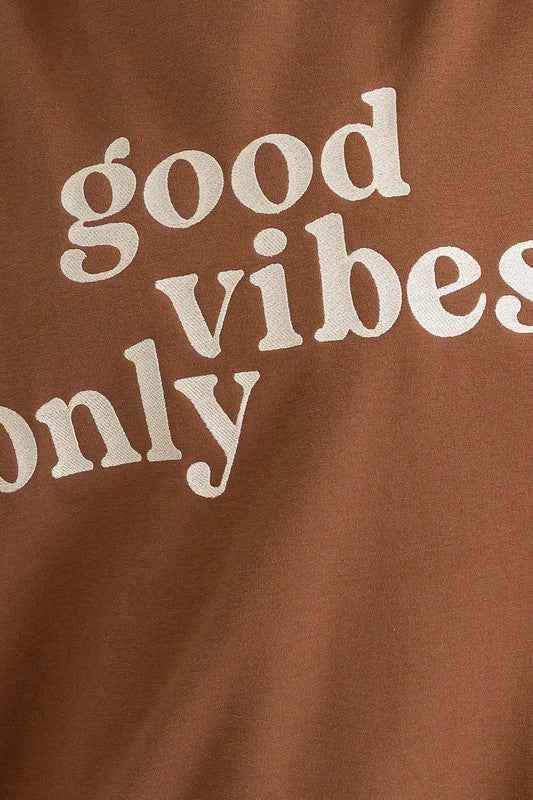 Letter Embroidery Sweatshirt for Oversized Stylish Comfort - Akana Style