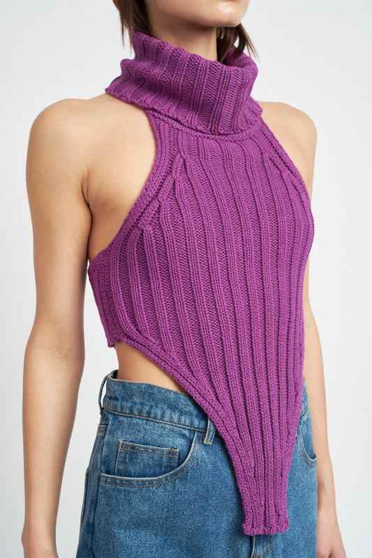 Knit Turtleneck Top for Effortless Style and Comfort - Akana Style