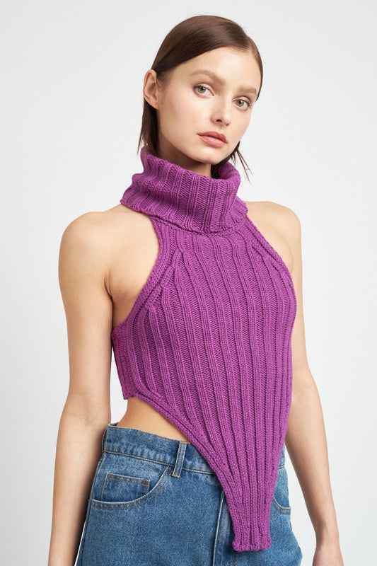 Knit Turtleneck Top for Effortless Style and Comfort - Akana Style