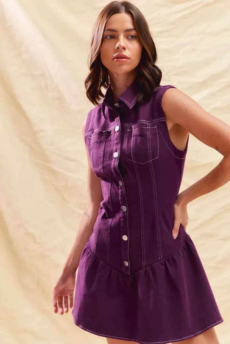 Gamelina Mini Dress - Akana Style