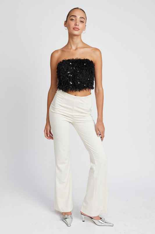 FEATHER TUBE TOP - Akana Style