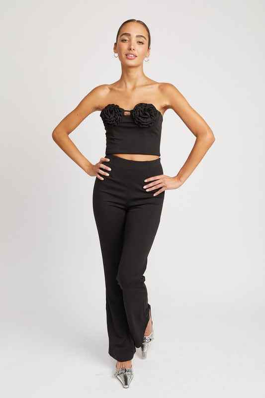 ROSETTE BUSTIER TOP - Akana Style