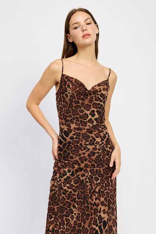 SPAGHETTI STRAP MAXI DRESS - Akana Style