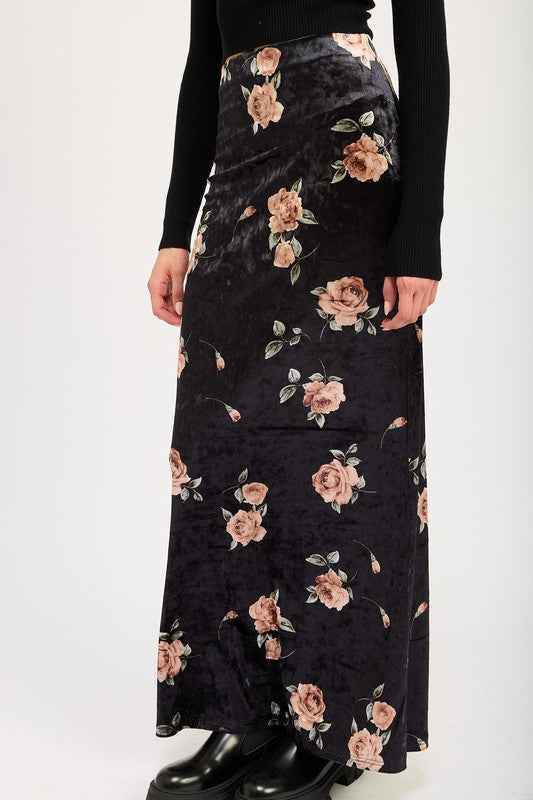 HIGH WAIST MAXI PENCIL SKIRT - Akana Style