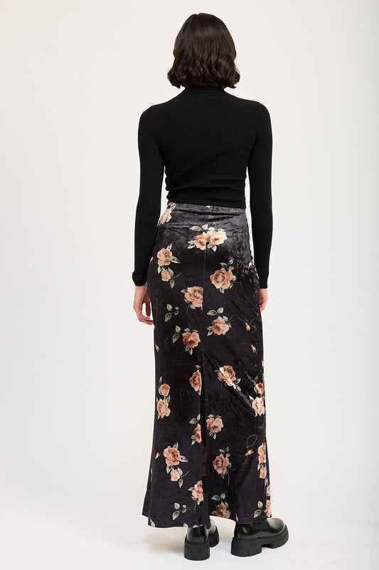 HIGH WAIST MAXI PENCIL SKIRT - Akana Style