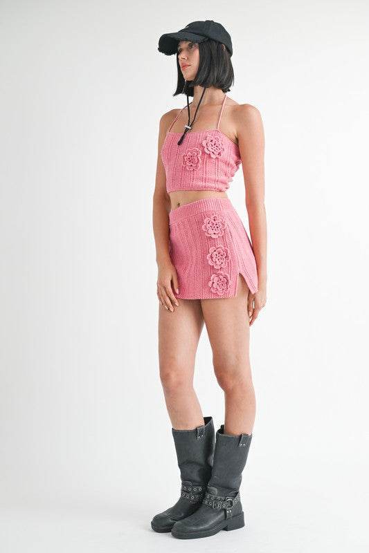 MINI CROCHET SKIRT - Akana Style