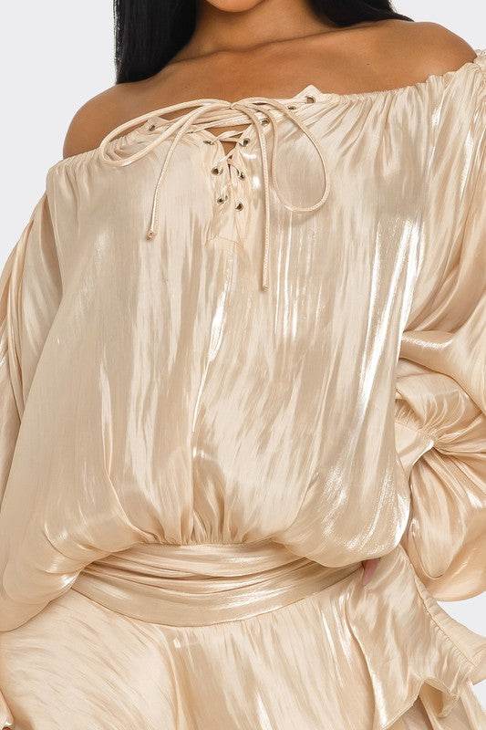 Champagne Dream Romper - Akana Style