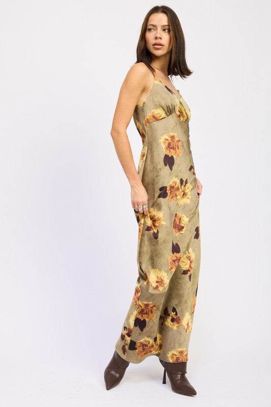 SATIN MID SLIP DRESS - Akana Style