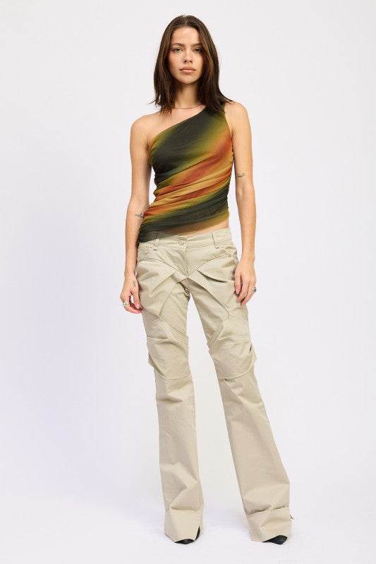 ASYMMETRICAL ONE SHOULDER TOP - Akana Style