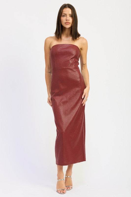 CHINTA TUBE MIDI DRESS - Akana Style