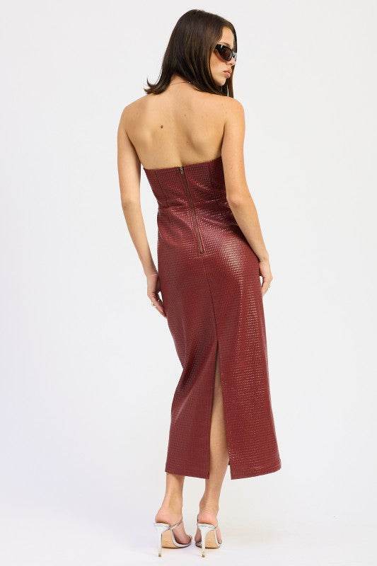 CHINTA TUBE MIDI DRESS - Akana Style