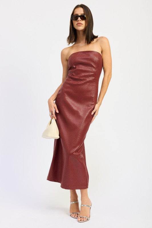 CHINTA TUBE MIDI DRESS - Akana Style