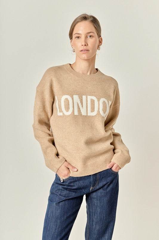 Lettering sweater - Akana Style