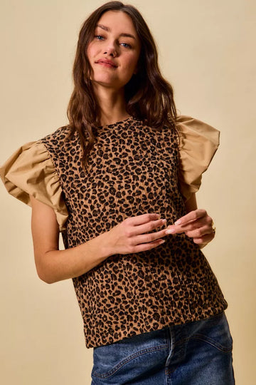 LEOPARD/TAUPE