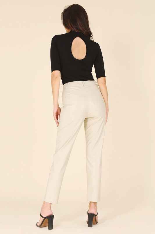 Vegan leather pants - Akana