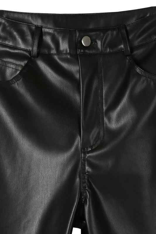 Vegan leather pants - Akana