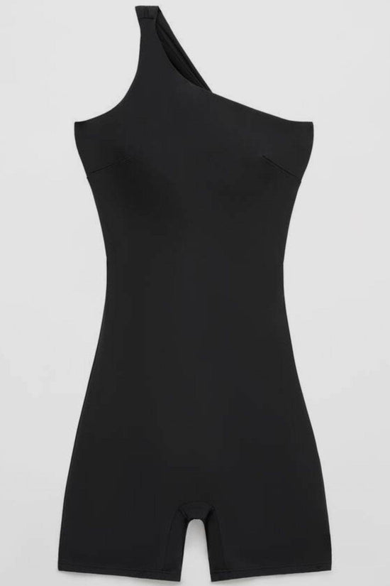 Single Shoulder Romper for Stylish Comfort and Performance - Akana Style