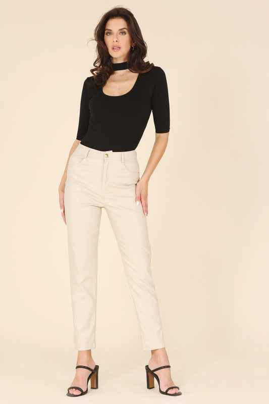 Vegan leather pants - Akana
