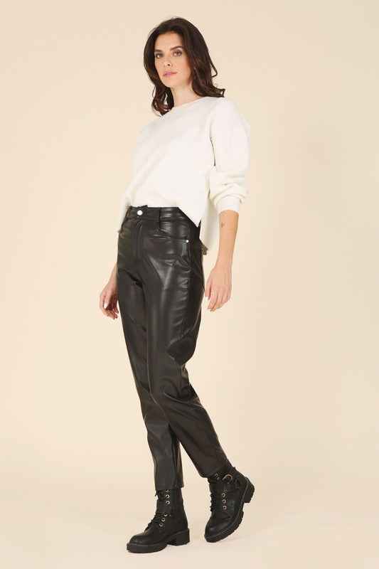 Vegan leather pants - Akana