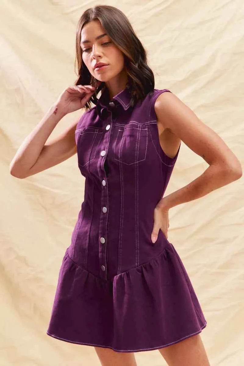 Gamelina Mini Dress - Akana Style