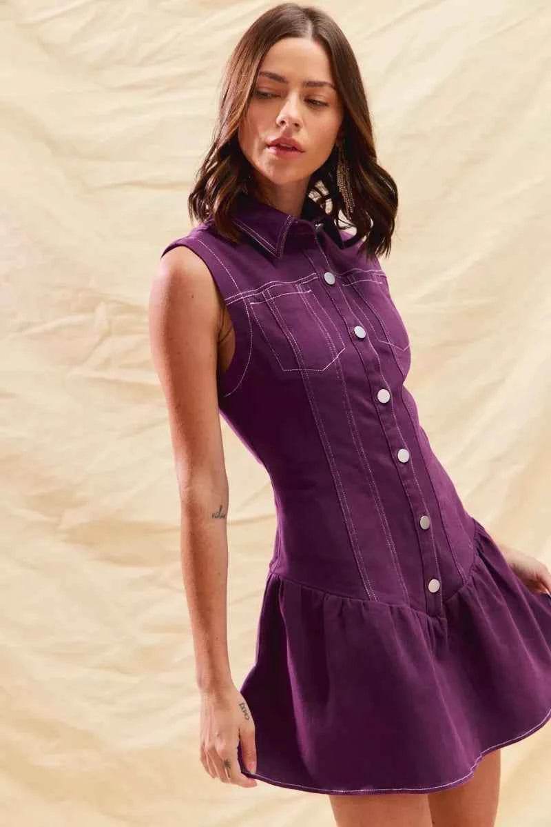 Gamelina Mini Dress - Akana Style