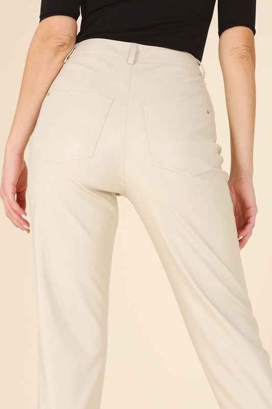 Vegan leather pants - Akana