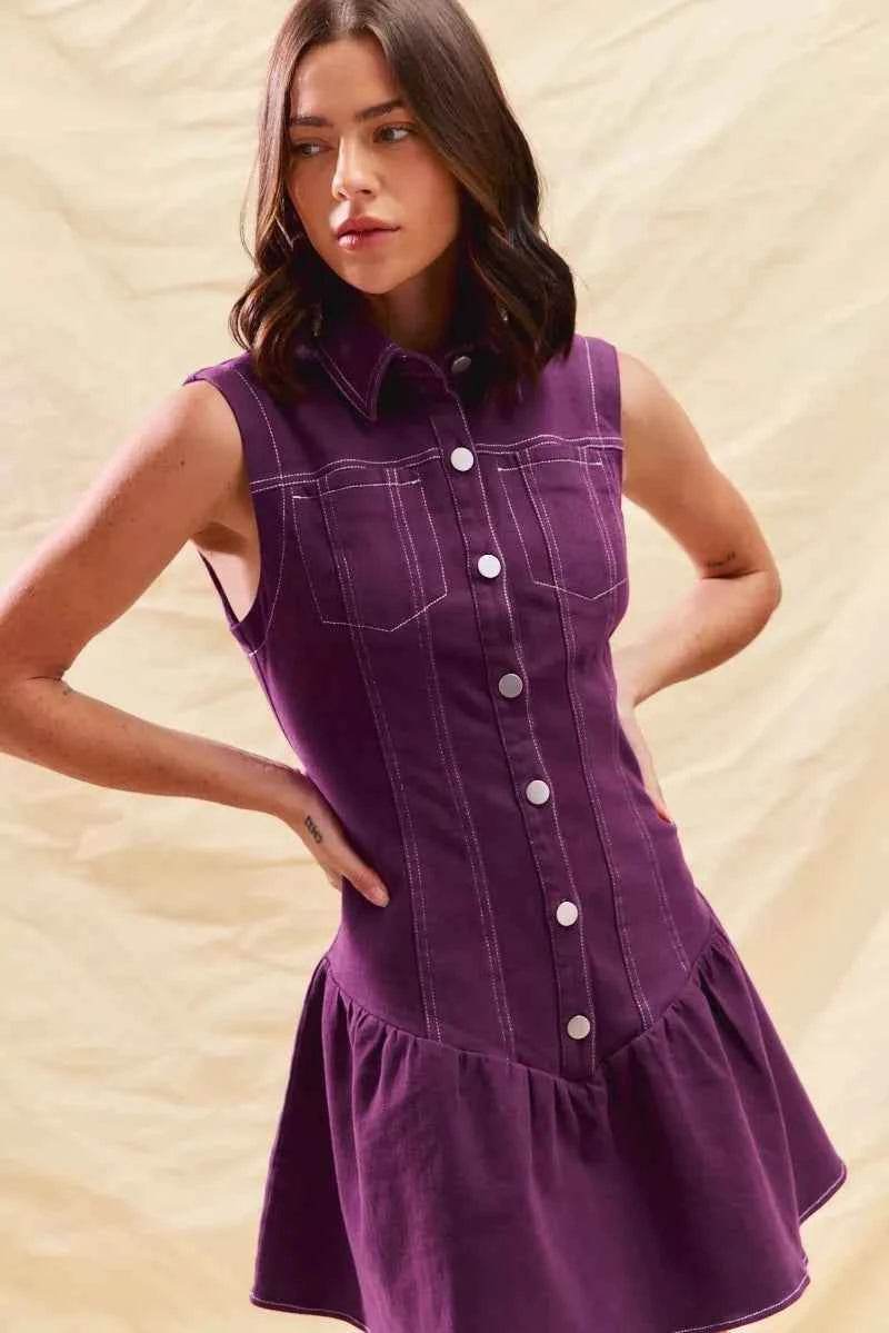 Gamelina Mini Dress - Akana Style