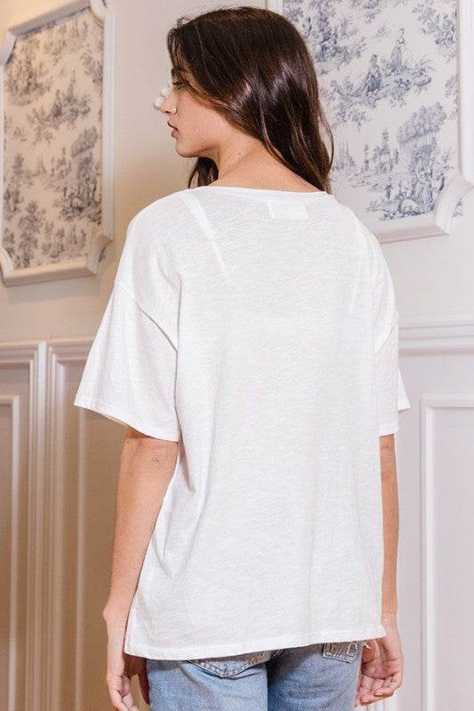 Adelia T-shirt Top - Akana Style