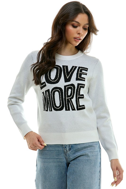 Love more sweater