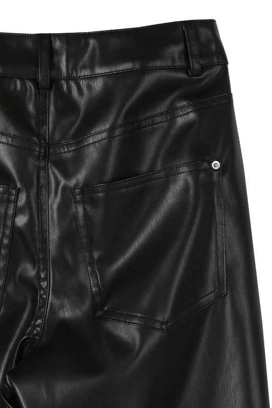 Vegan leather pants - Akana